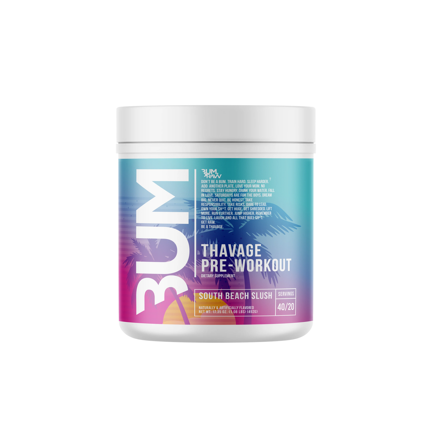 CBUM THAVAGE PRE-WORKOUT