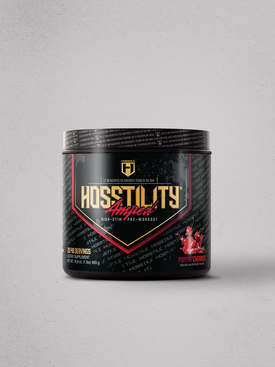 HOSSTILITY AMPED // HIGH-STIM PRE-WORKOUT