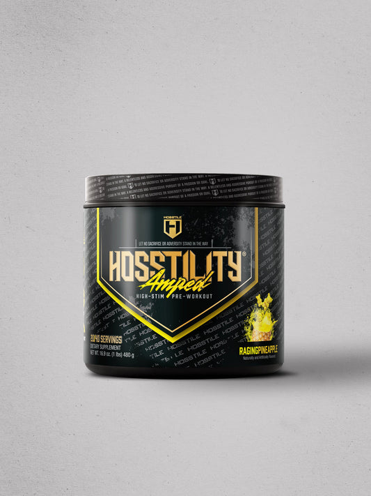 HOSSTILITY AMPED // HIGH-STIM PRE-WORKOUT