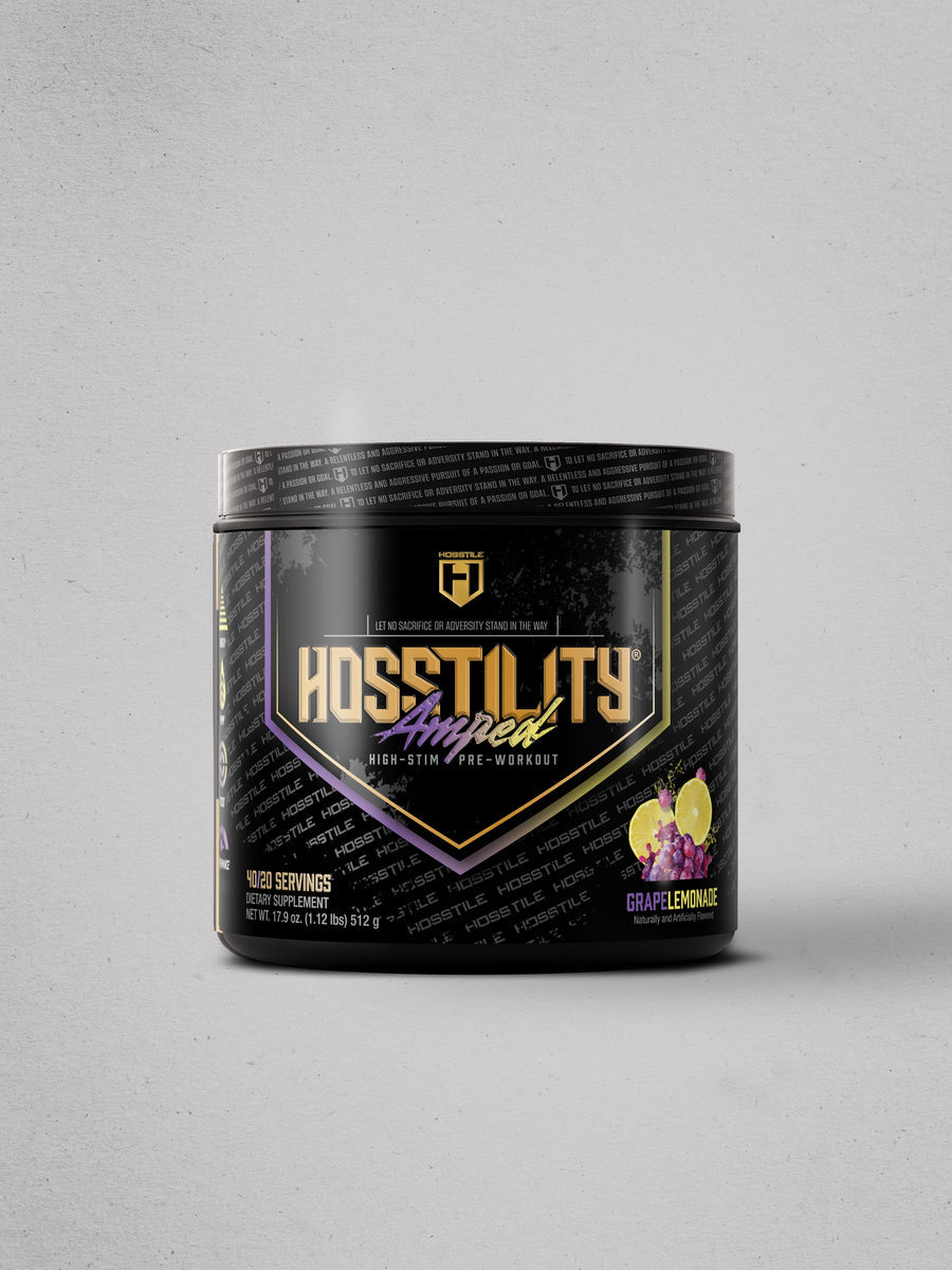 HOSSTILITY AMPED // HIGH-STIM PRE-WORKOUT