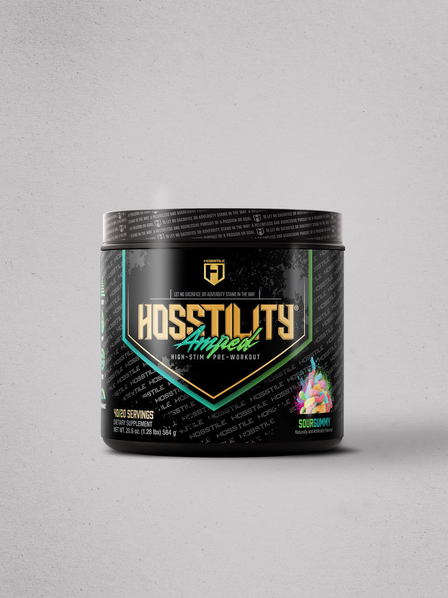HOSSTILITY AMPED // HIGH-STIM PRE-WORKOUT