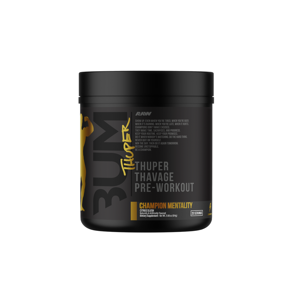 CBUM THUPER THAVAGE HIGH STIM PRE-WORKOUT