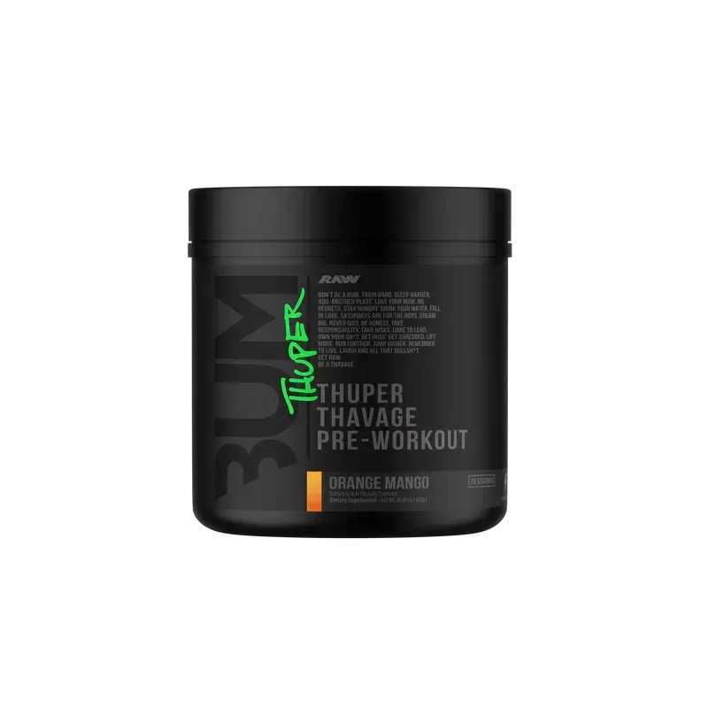 CBUM THUPER THAVAGE HIGH STIM PRE-WORKOUT