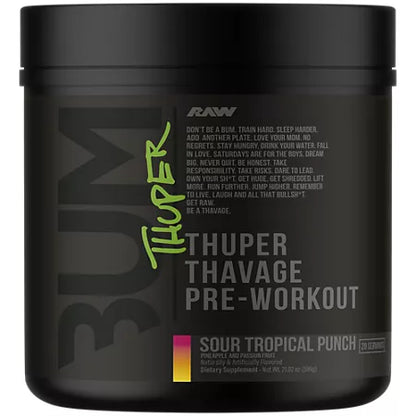CBUM THUPER THAVAGE HIGH STIM PRE-WORKOUT
