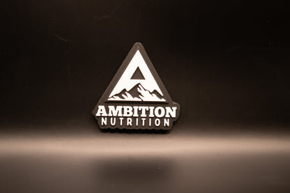 AMBITION NUTRITION BACKPACK PATCHES (VELCRO)