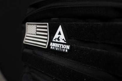 AMBITION NUTRITION BACKPACK PATCHES (VELCRO)