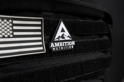 AMBITION NUTRITION BACKPACK PATCHES (VELCRO)