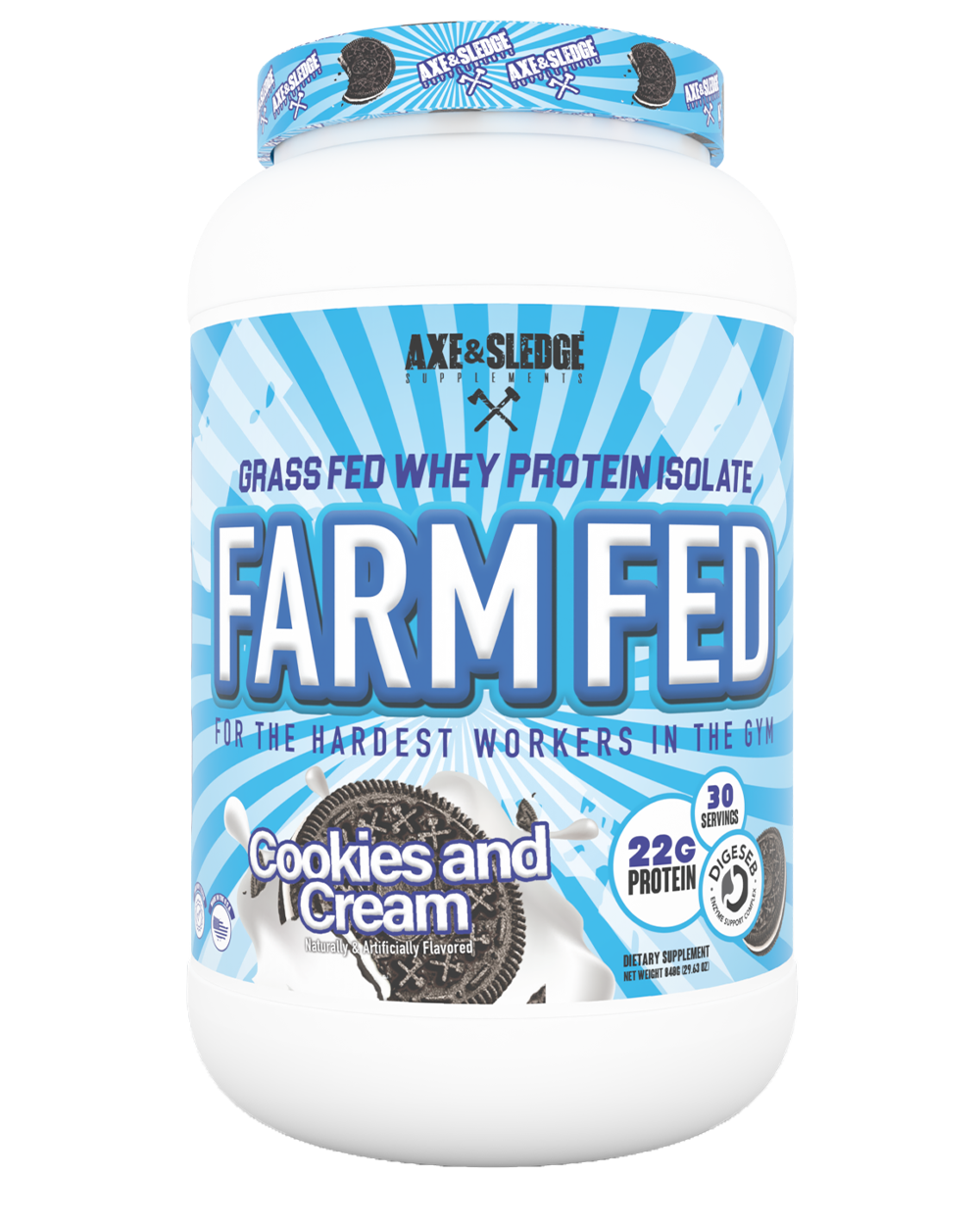 FARM FED // GRASS-FED WHEY PROTEIN ISOLATE