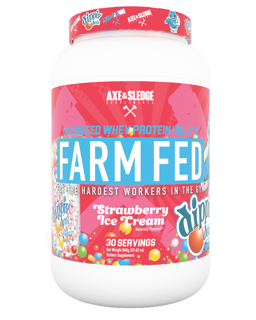 FARM FED // GRASS-FED WHEY PROTEIN ISOLATE