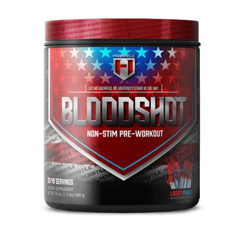 compare product BLOODSHOT // NON-STIM PRE
