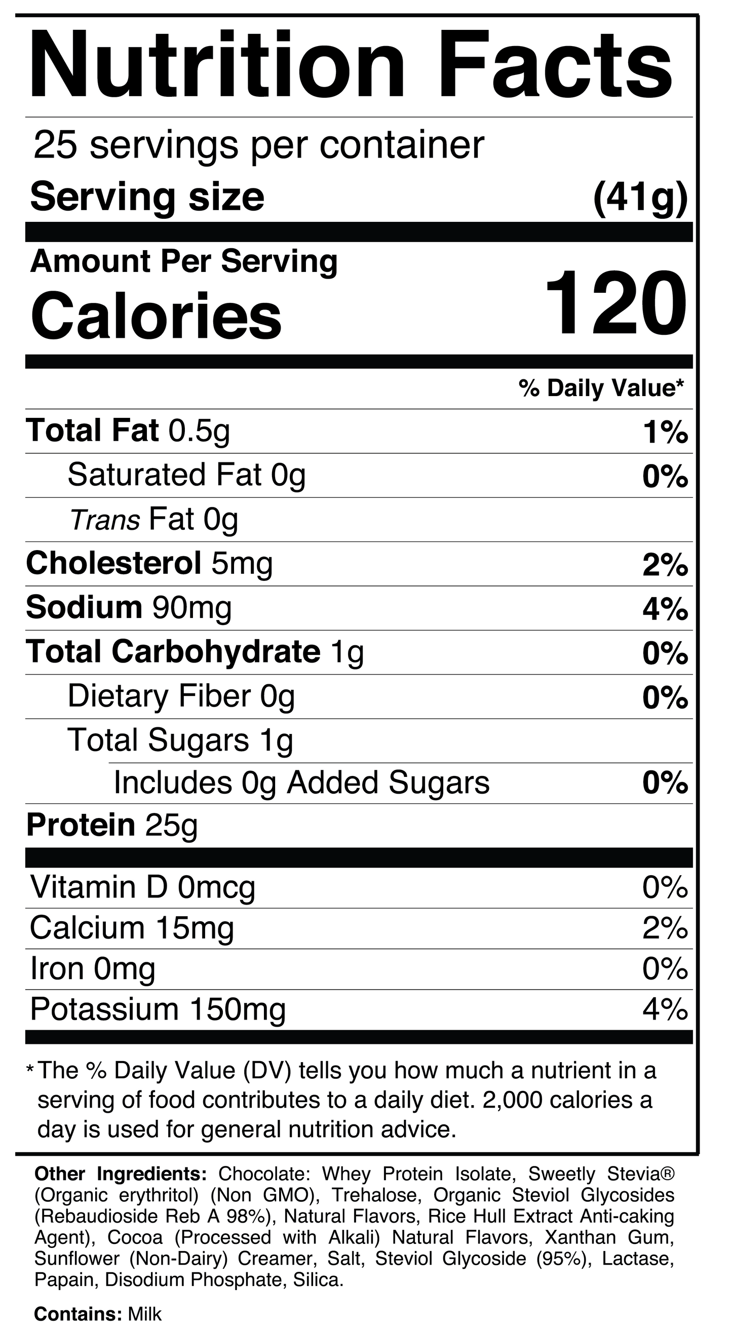 RAW WHEY ISOLATE